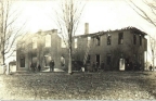 1909 high school fire - south wall